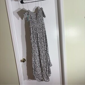 Abound Monochrome Patterned Dress